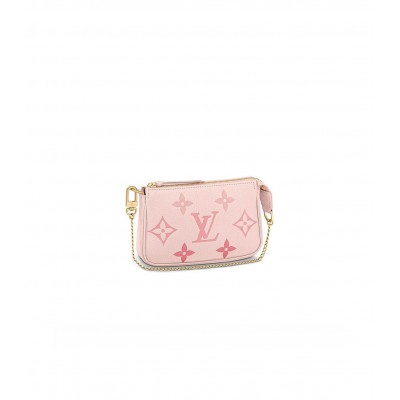 Louis Vuitton Mini Pochette Accessoires Pink M80501 LDBS17325