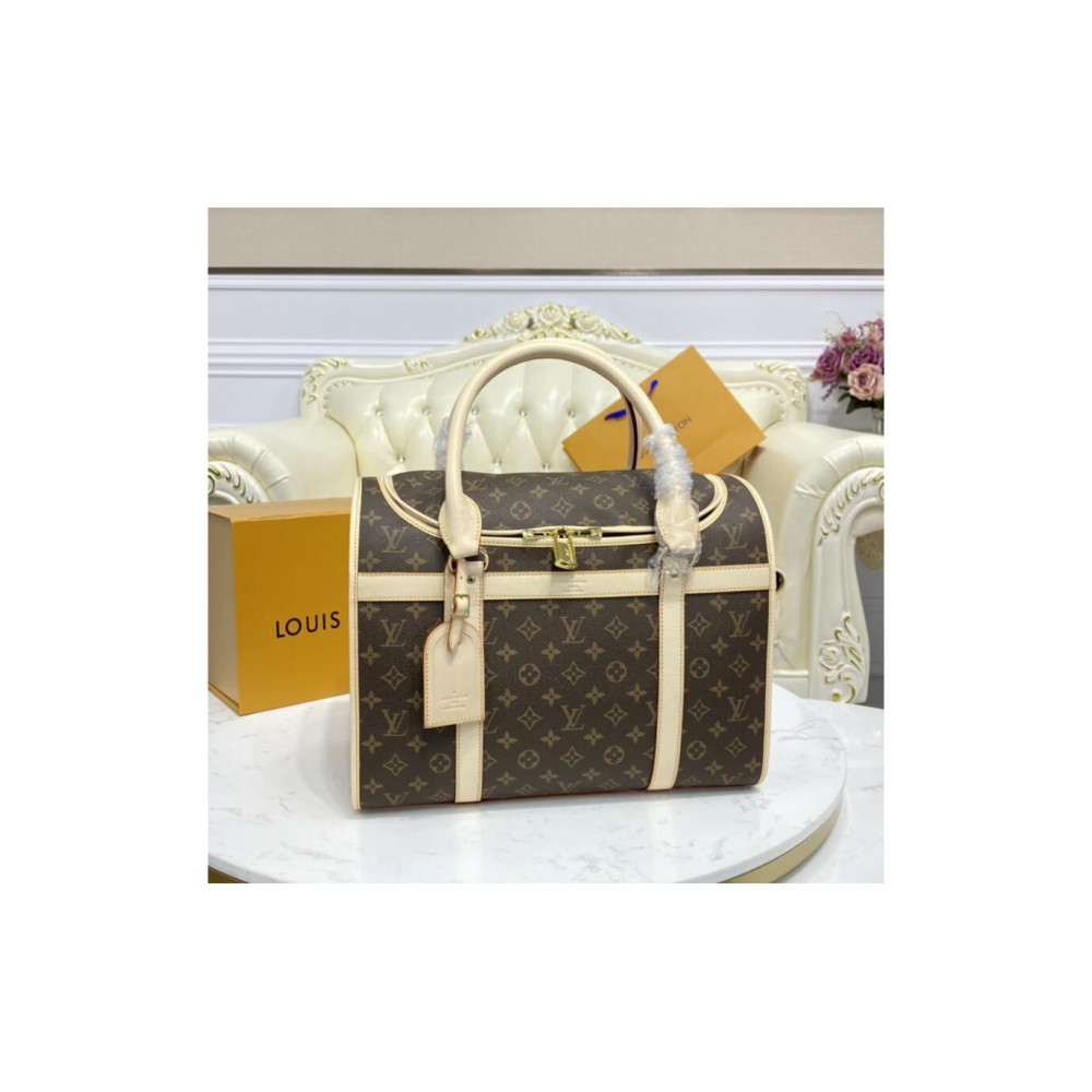 Louis Vuitton Monogram Canvas Dog Carrier 40 M42024 LDBS16965