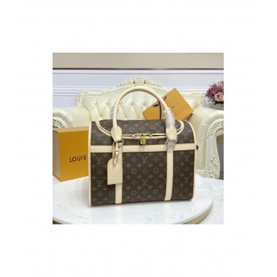 Louis Vuitton Monogram Canvas Dog Carrier 40 M42024 LDBS16965