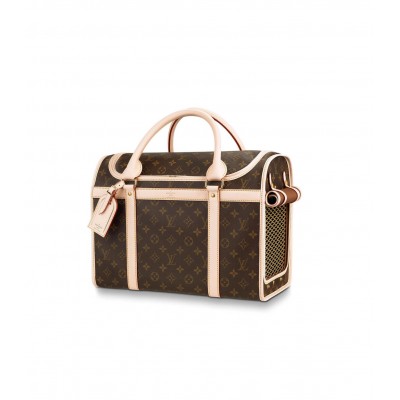 Louis Vuitton Monogram Canvas Dog Carrier 40 M42024 LDBS16965