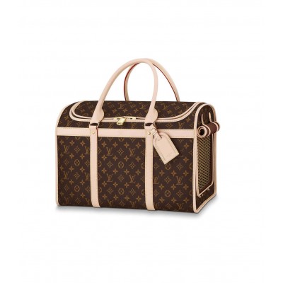 Louis Vuitton Monogram Canvas Dog Carrier 50 M42021 LDBS16966