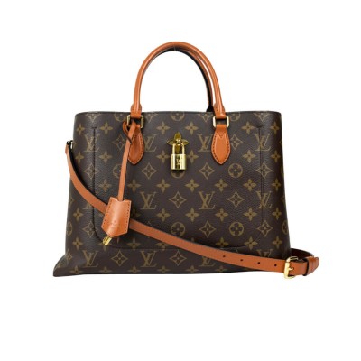 Louis Vuitton Monogram Canvas Flower Tote Caramel M43770 LDBS17631