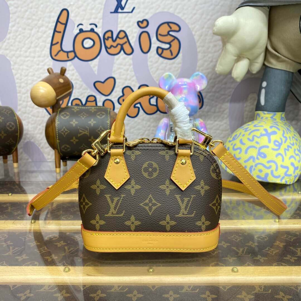 Louis Vuitton Monogram Canvas Nano Alma Bag M82717 LDBS16655