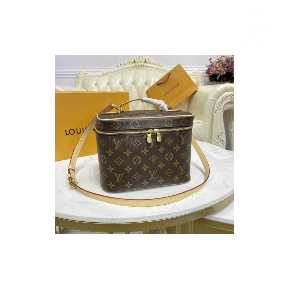 Louis Vuitton Monogram Canvas Nice BB Toiletry Pouch M42265 LDBS17426