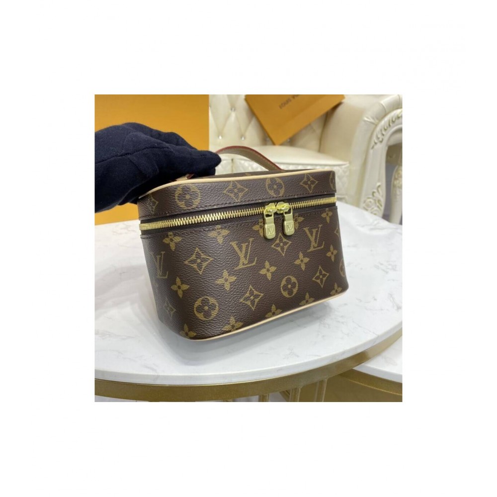 Louis Vuitton Monogram Canvas Nice Mini Toiletry Pouch M44495 LDBS17428