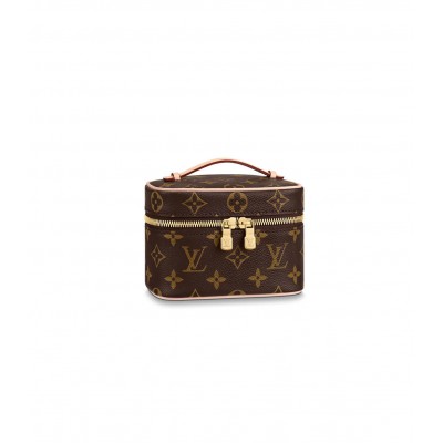 Louis Vuitton Monogram Canvas Nice Mini Toiletry Pouch M44495 LDBS17428