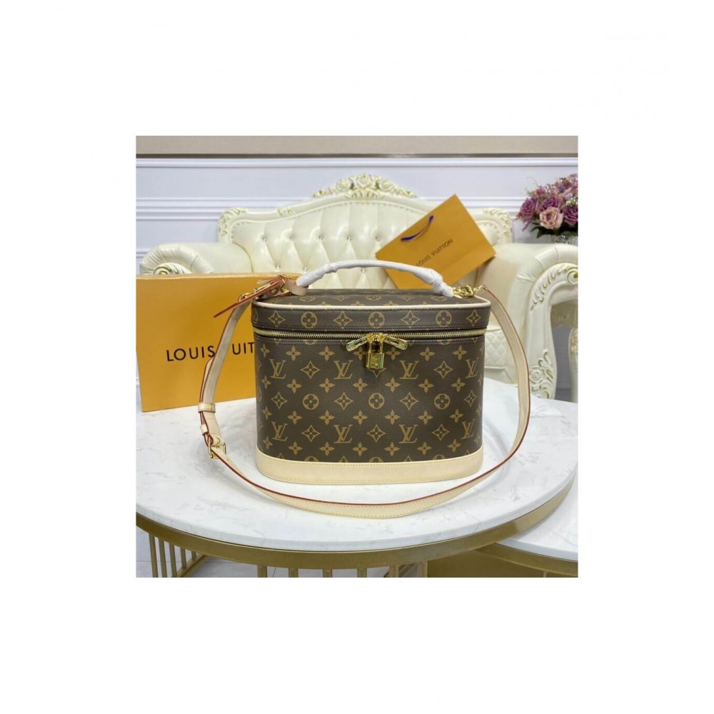 Louis Vuitton Monogram Canvas Nice Toiletry Pouch M47280 LDBS17429