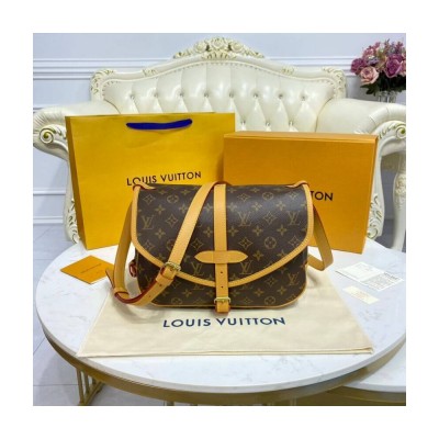 Louis Vuitton Monogram Canvas Saumur MM M42256 LDBS17481