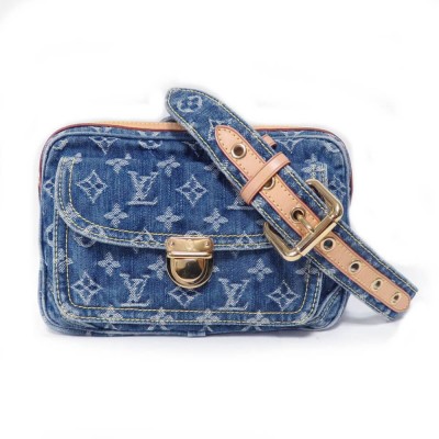 Louis Vuitton Monogram Denim Bum Waist Bag M95347 LDBS16982