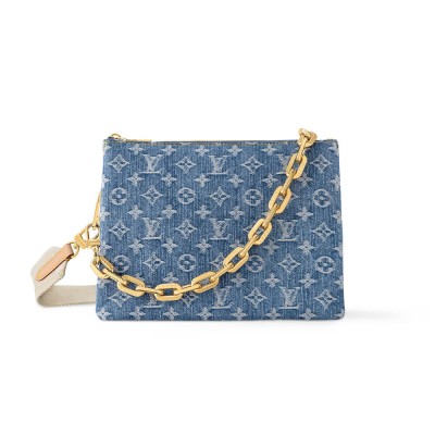 Louis Vuitton Monogram Denim Coussin PM M24564 LDBS16791