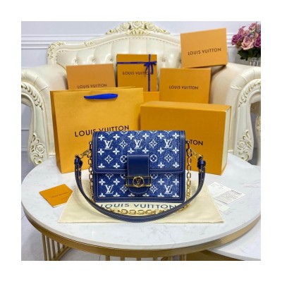 Louis Vuitton Monogram Denim Dauphine MM M59631 LDBS16823