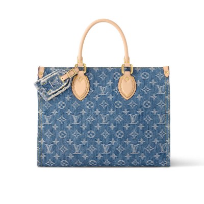 Louis Vuitton Monogram Denim OnTheGo MM M46871 LDBS17187