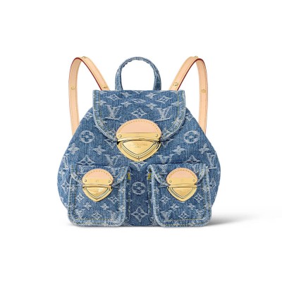 Louis Vuitton Monogram Denim Venice Backpack M46836 LDBS16676