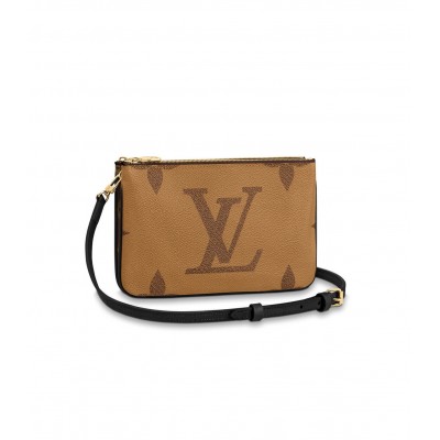 Louis Vuitton Monogram Double Zip Pochette M69203 LDBS17343