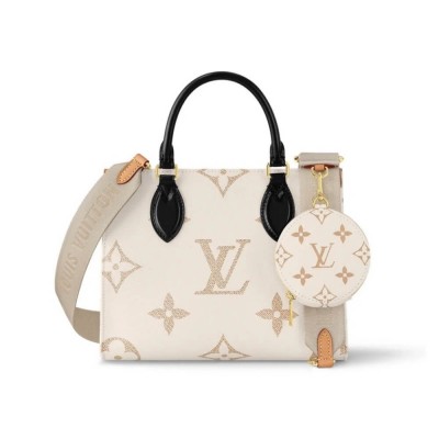 Louis Vuitton Monogram Dune Canvas OnTheGo PM M24533 LDBS17189