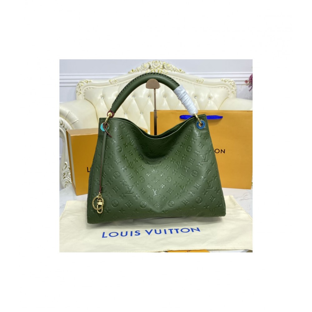 Louis Vuitton Monogram Empreinte Artsy MM Green M44456 LDBS16671