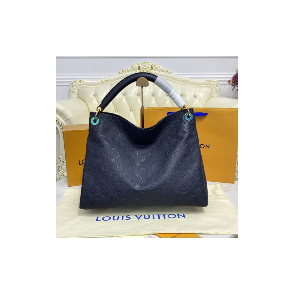 Louis Vuitton Monogram Empreinte Artsy MM Navy Blue M43237 LDBS16672