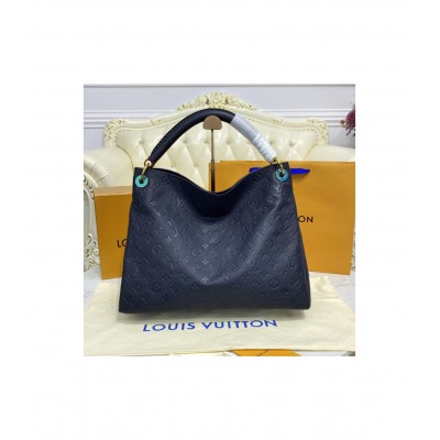 Louis Vuitton Monogram Empreinte Artsy MM Navy Blue M43237 LDBS16672