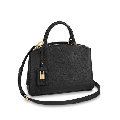 Louis Vuitton Monogram Empreinte Leather Petit Palais Black M58916 LDBS17268