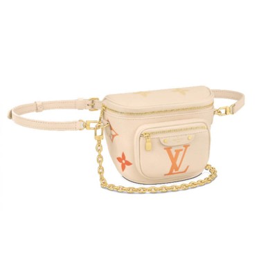 Louis Vuitton Monogram Empreinte Mini Bumbag Neutral M82208 LDBS16712