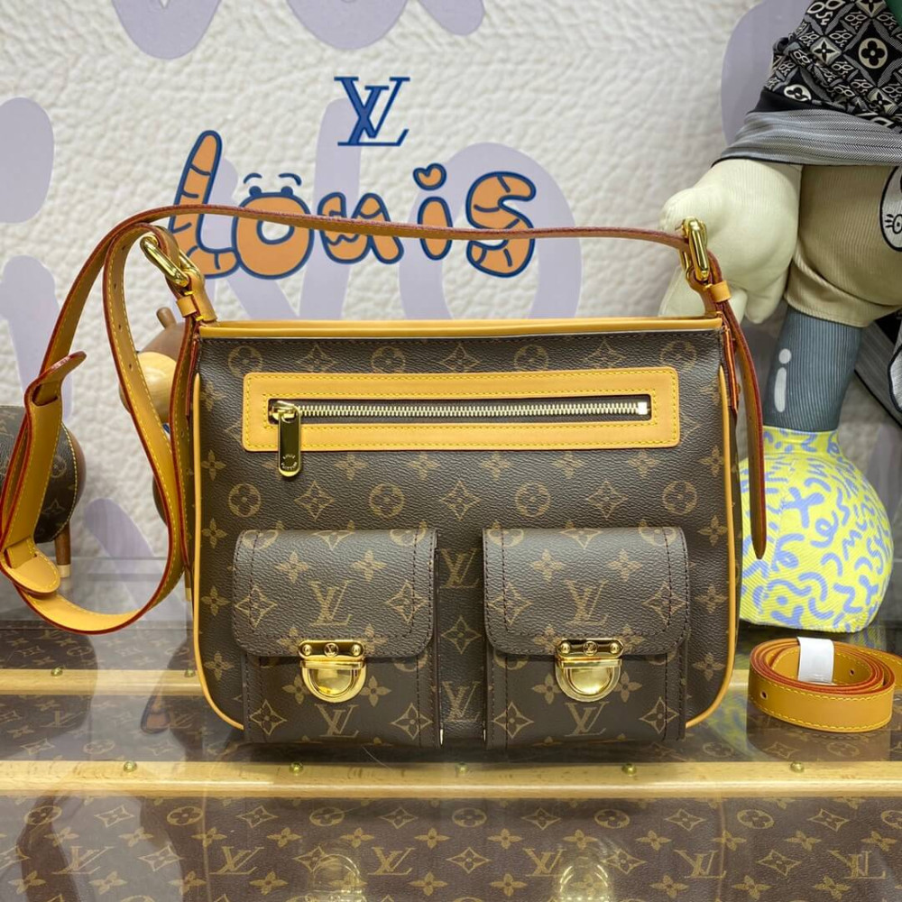 Louis Vuitton Monogram Hudson GM M40045 LDBS16987