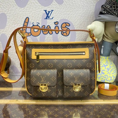 Louis Vuitton Monogram Hudson GM M40045 LDBS16987