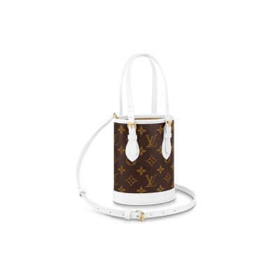 Louis Vuitton Monogram Nano Bucket Bag M81489 LDBS17029