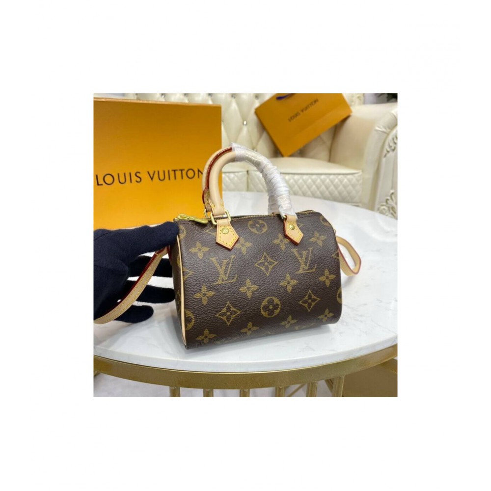 Louis Vuitton Monogram Nano Speedy M61252 LDBS17032