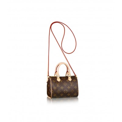 Louis Vuitton Monogram Nano Speedy M61252 LDBS17032