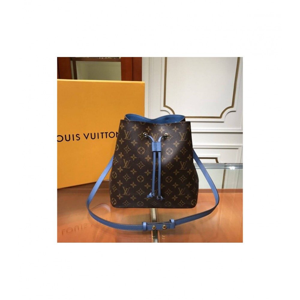 Louis Vuitton Monogram Neonoe MM Blue LDBS17043