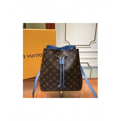 Louis Vuitton Monogram Neonoe MM Blue LDBS17043