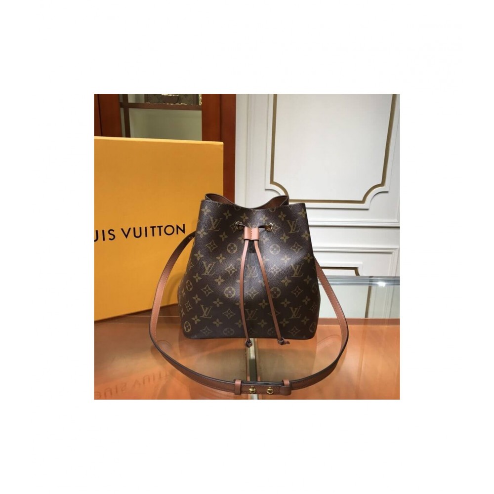 Louis Vuitton Monogram Neonoe MM Caramel M44887 LDBS17044