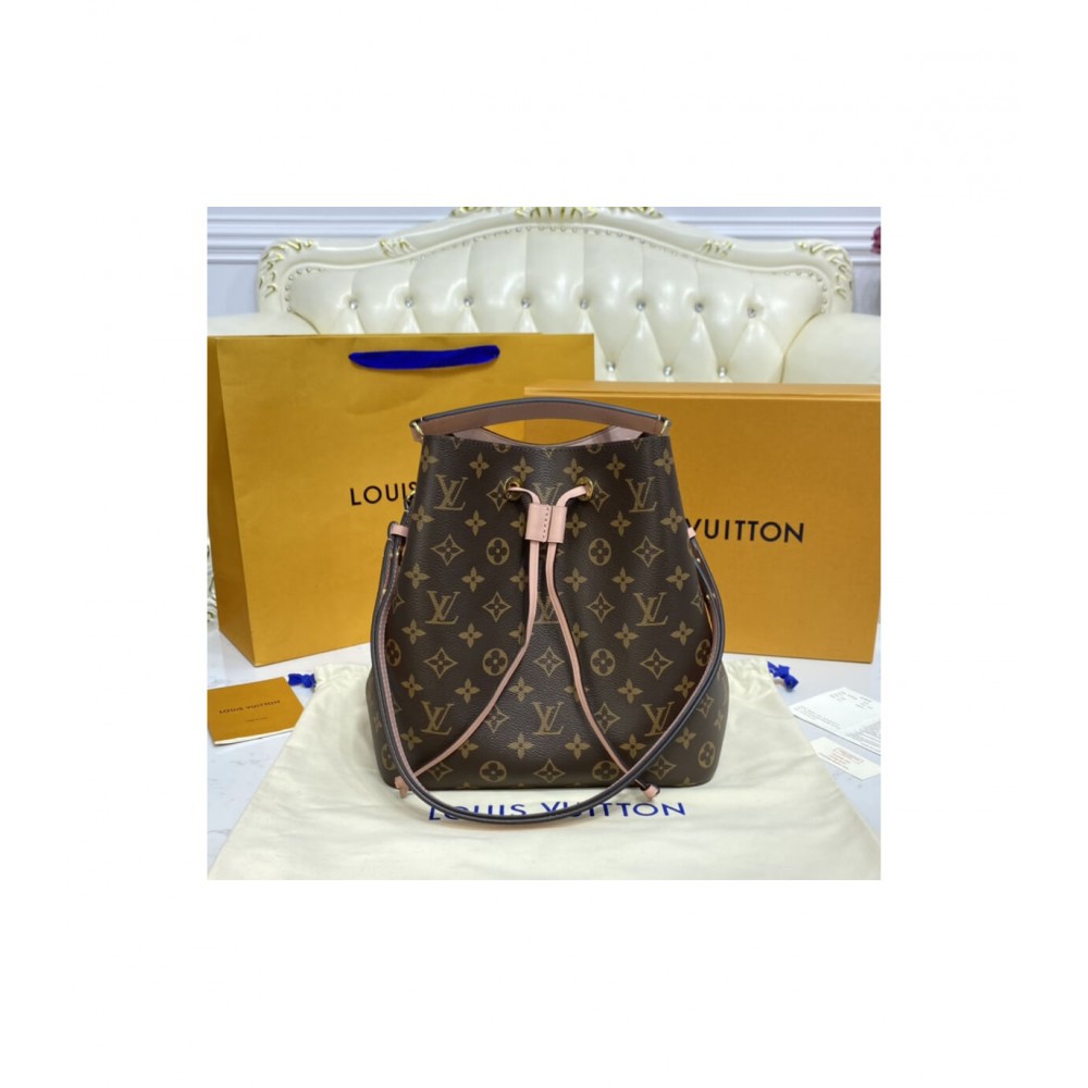 Louis Vuitton Monogram Neonoe MM Pink M44022 LDBS17045