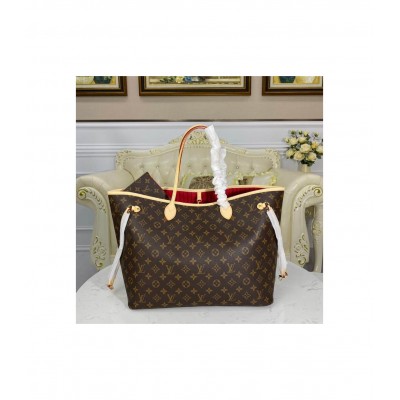 Louis Vuitton Monogram Neverfull GM Red M40991 LDBS17108