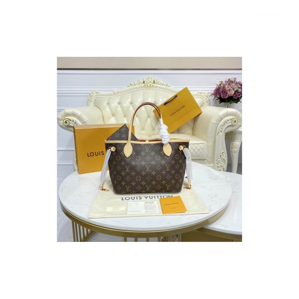 Louis Vuitton Monogram Neverfull PM Red M41245 LDBS17118