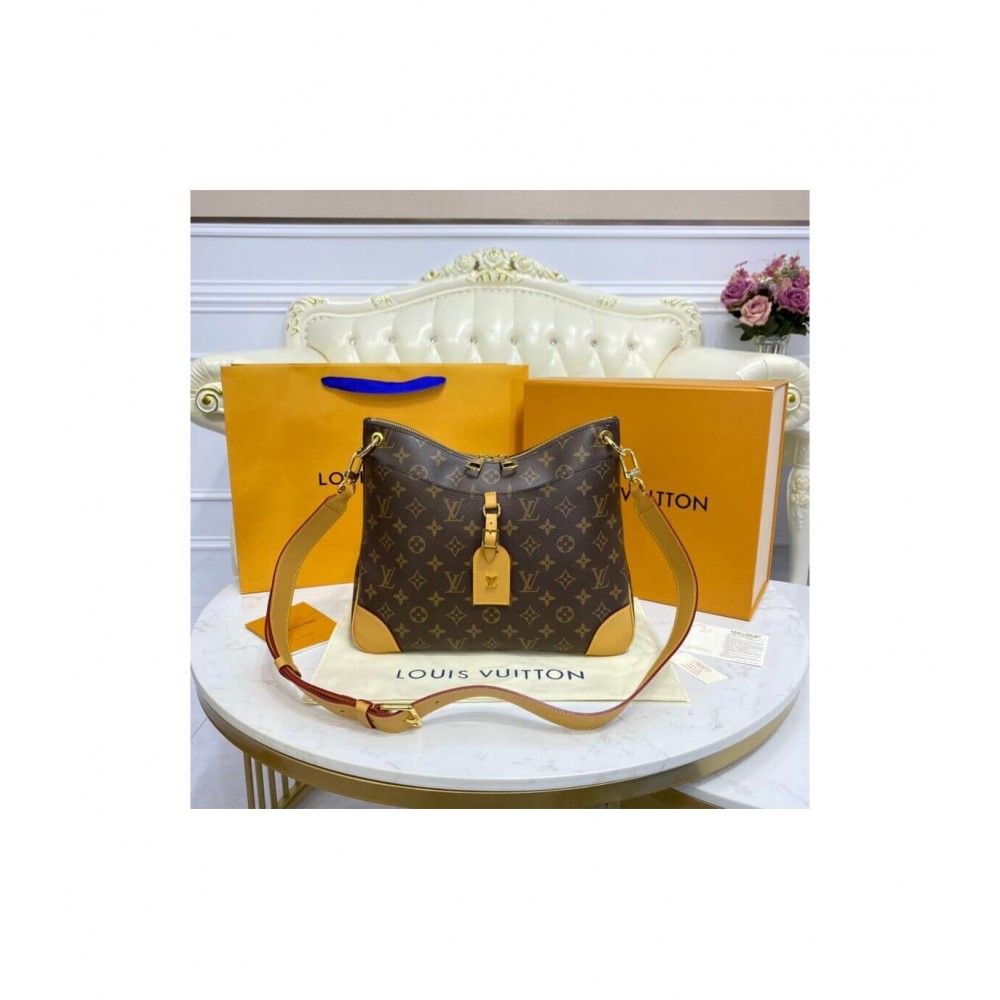 Louis Vuitton Monogram Odeon MM Natural M45355 LDBS17166