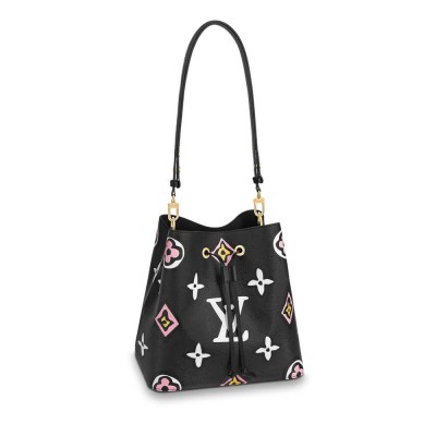 Louis Vuitton Monogram Pattern Neonoe MM Black M45821 LDBS17048