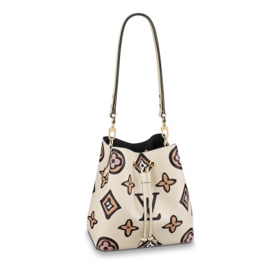 Louis Vuitton Monogram Pattern Neonoe MM Cream M45822 LDBS17049