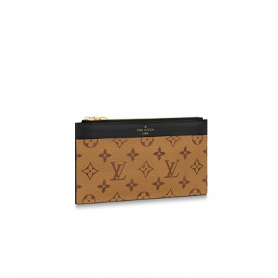 Louis Vuitton Monogram Reverse Slim Purse M80390 LDBS16994