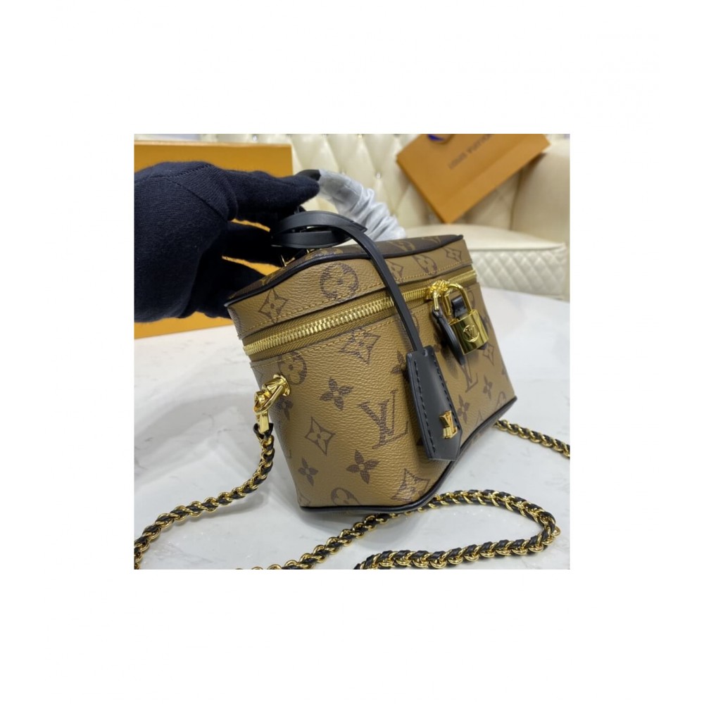 Louis Vuitton Monogram Reverse Vanity PM M45165 LDBS17719