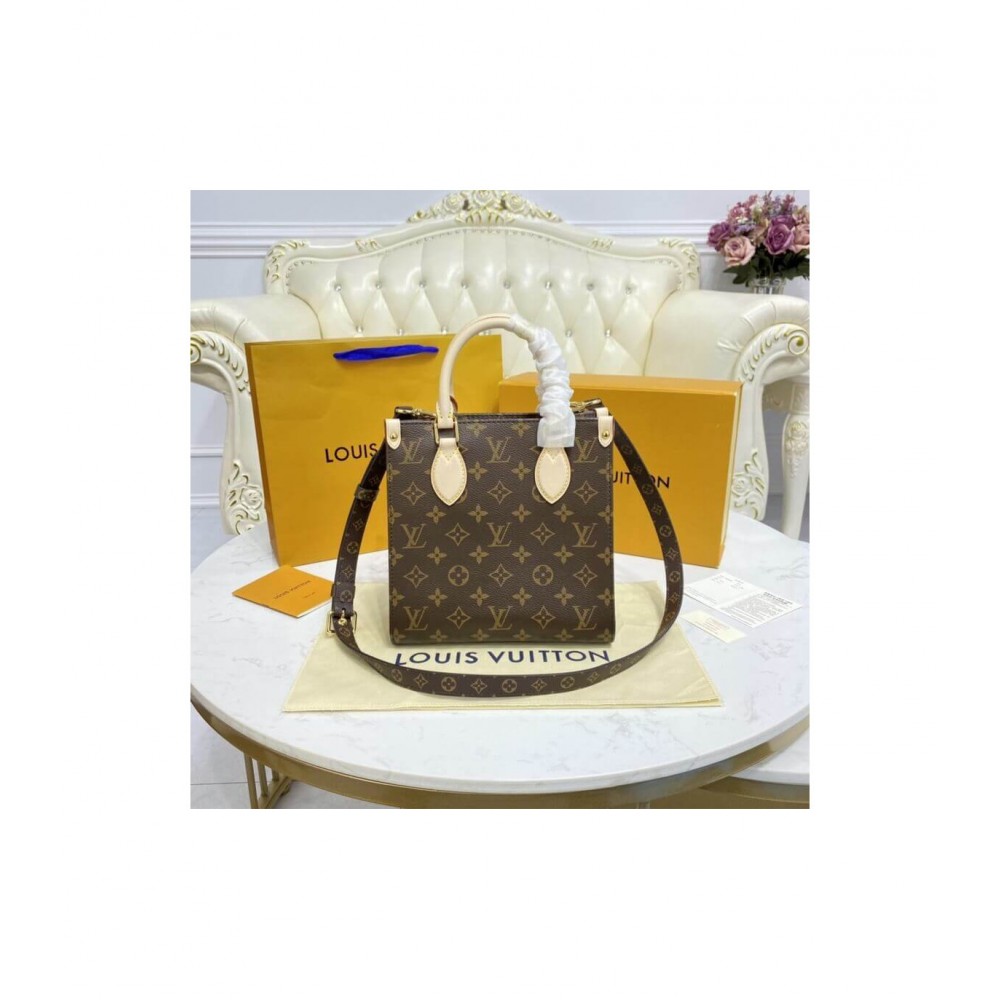 Louis Vuitton Monogram Sac Plat BB M45847 LDBS17467