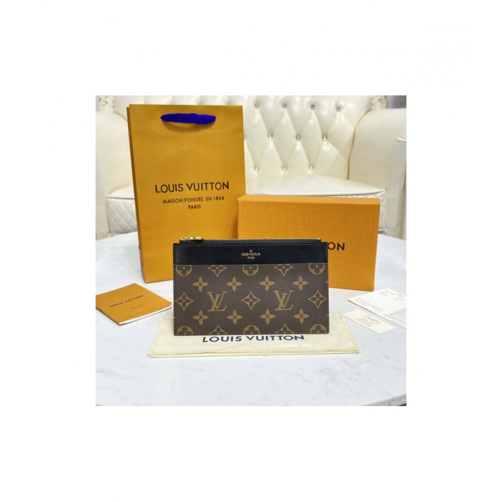 Louis Vuitton Monogram Slim Purse M80348 LDBS16995