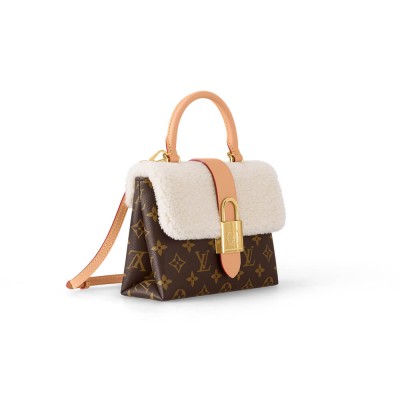 Louis Vuitton Monogram and Shearling Locky BB M46318 M46318 LDBS16933