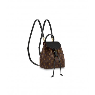 Louis Vuitton Montsouris BB Backpack Black M45516 LDBS16679