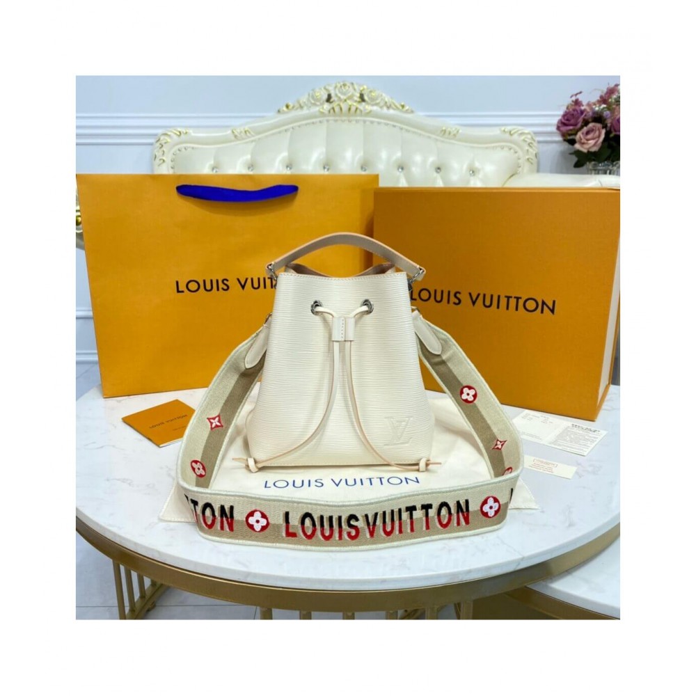 Louis Vuitton Neonoe BB Quartz White M57693 LDBS17059