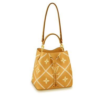 Louis Vuitton Neonoe MM Arizona Brown/Creme Beige M46029 LDBS17064