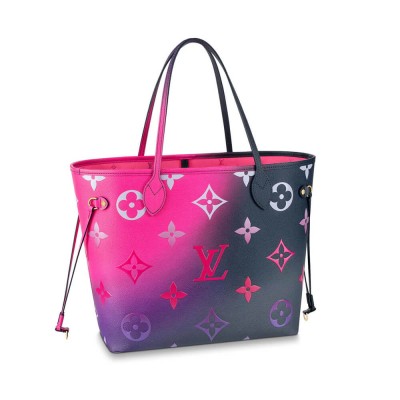 Louis Vuitton Neverfull MM Midnight Fuchsia M20511 LDBS17132