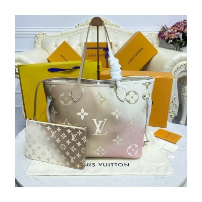 Louis Vuitton Neverfull MM Sunset Kaki M59859 LDBS17136