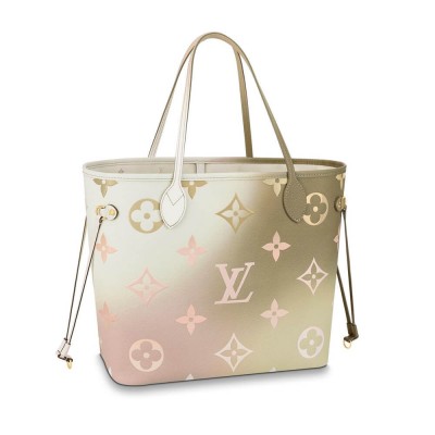 Louis Vuitton Neverfull MM Sunset Kaki M59859 LDBS17136