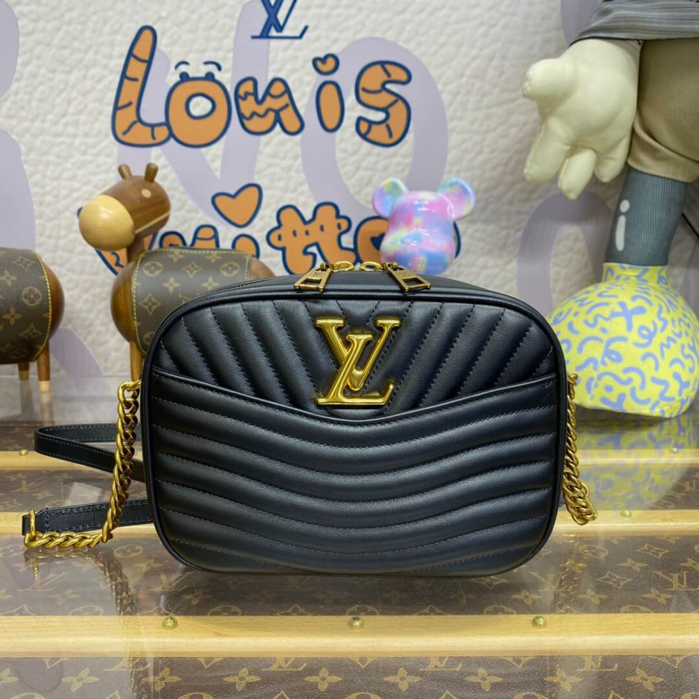 Louis Vuitton New Wave Camera Bag Black M58677 LDBS16804